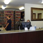 Reception desk