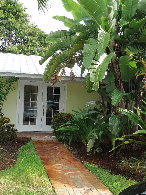 Employee entrance