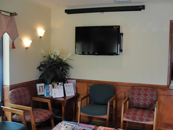 Presentation area